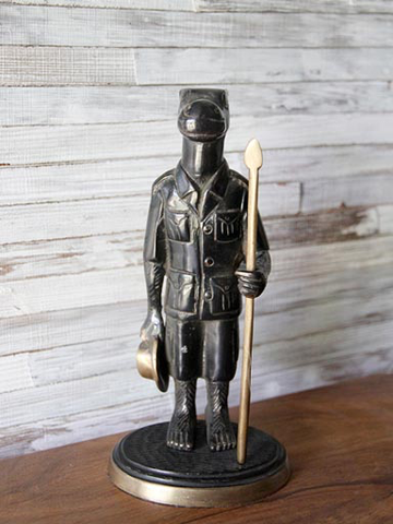 Statue hippopotame safari