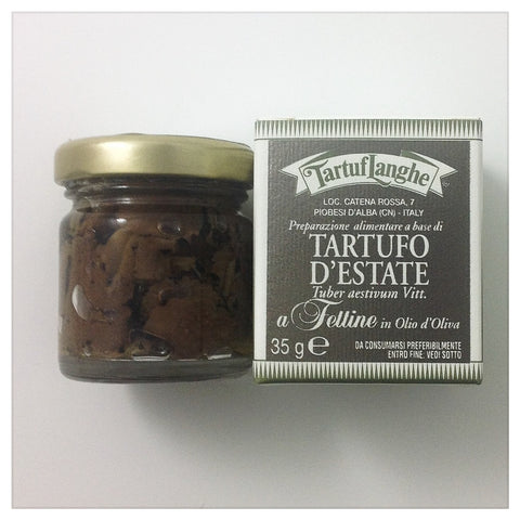 Tartuflanghe - Lamelles de truffe 35gr à l'huile d'olive